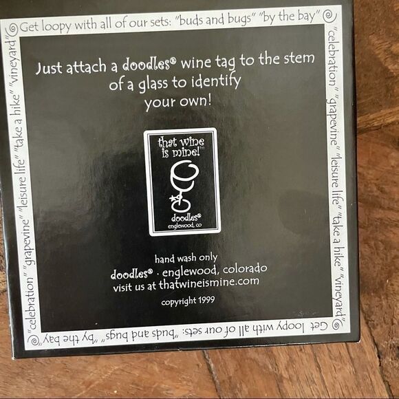 That wine is mine “by the bay” wine charms - Picture 2 of 8